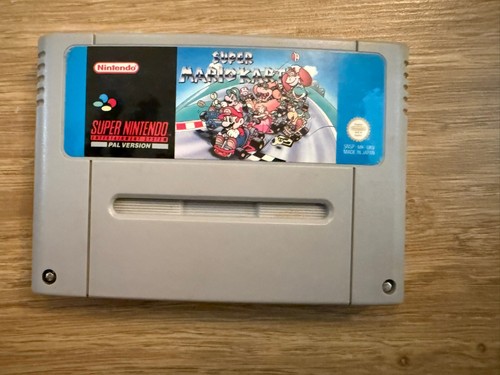 Super mario kart snes - super,