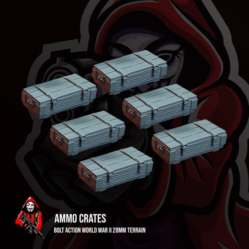 Ammo crates bolt action ww2 - ammo,