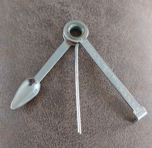 Vintage folding tobacco - 3-in-1,