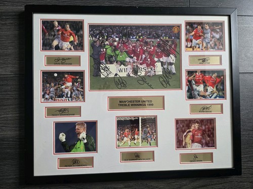 Manchester united treble - manchester,