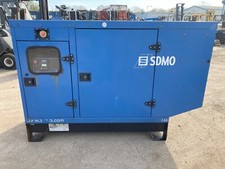 2012 SDMO J66  generator 60 kva super silent 50 single three phase delivery