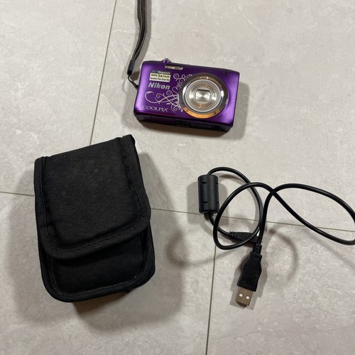 Nikon coolpix a100 purple 1 - nikon,