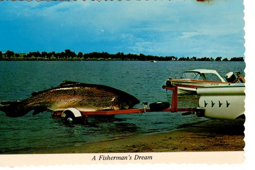 Vintage postcard a - vintage, postcard-