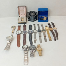 Watches Job Lot Casio Seiko Mont Blanc Rotary Citizen Swatch Spares Repairs