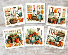 Summer Garden Plant  & Tools
