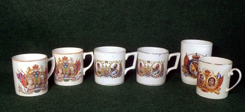 Royal commemorative mugs - ,