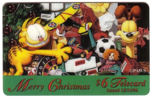 Garfield odie and toys - garfield,, under