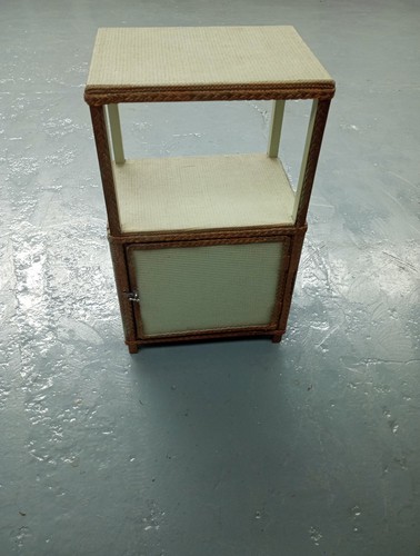 Lloyd loom cabinet - loom,