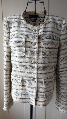 Zara ladies lined tweed - , jacket