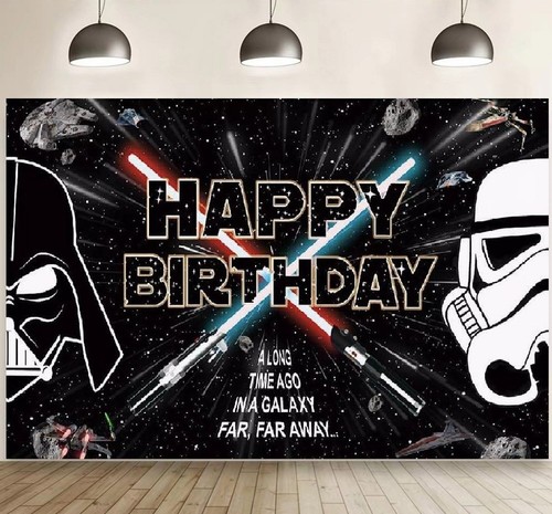 Star wars happy - star, party