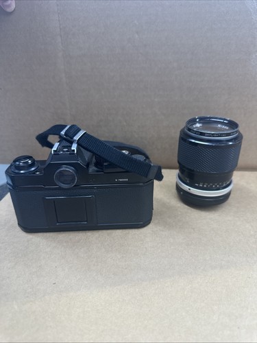 Nikon fm2 black camera with - nikon,