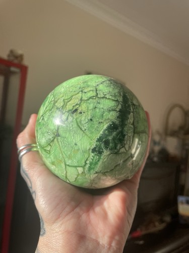 Authentic variscite sphere - authentic,