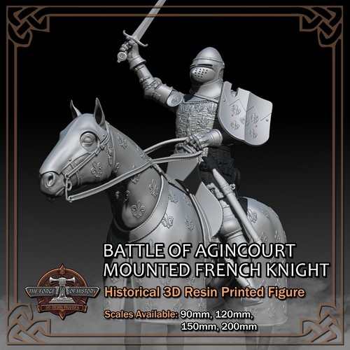 Agincourt mounted french - agincourt,