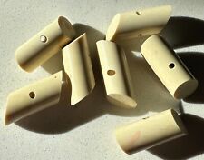 7 white toggle-type vintage