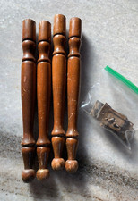 Vintage 50s-60s Brown Spindle