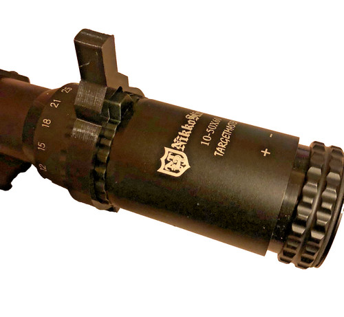 Printed rifle scope - 3d,