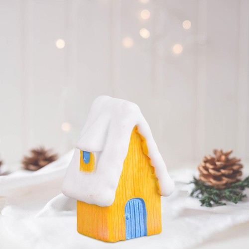 Resin statue village house - resin,