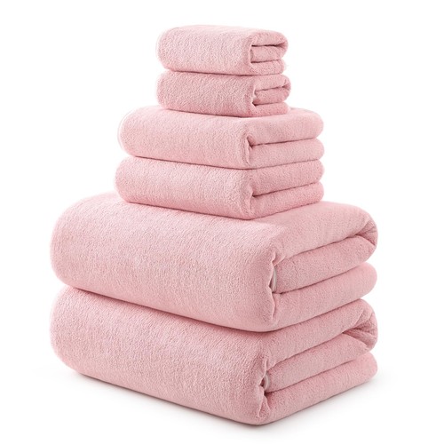 Pack pink towel - pack, set