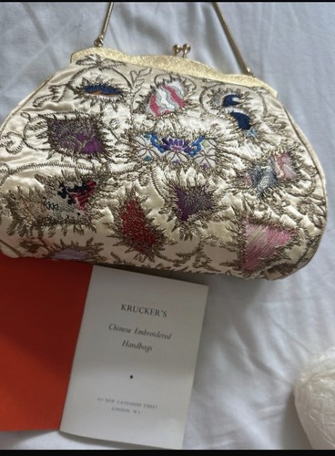 Vintage chinese export - chinese, silk