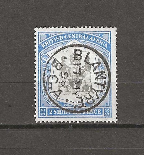 Nyasaland 1897 1900 used - sg,