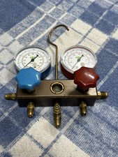 Refco R32/R410A 2 Valve Manifold Dual Gauge Set **UNTESTED/FAULTY**