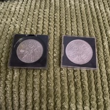 1953 Queen Elizabeth II Coronation Crown UK 5 Shillings Coin 