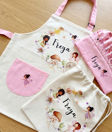 Personalised fairy kids - , apron