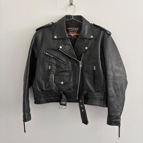 Interstate leather biker - interstate,