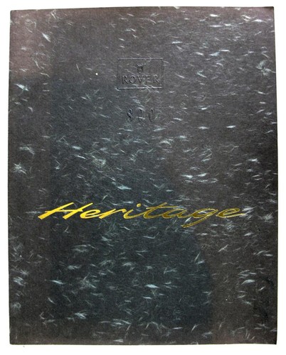Rover heritage car publicity - heritage,