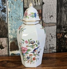 Stunning Vintage Aynsley Pembroke Tall Lidded Ginger Jar Urn Good Condition 