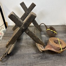 Antique Western "Saw Buck" X