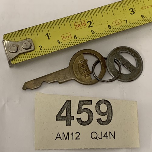 Vintage cut brass ford - brass, w