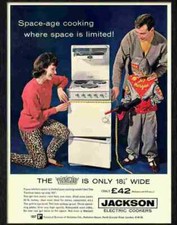 Advert Photo 3 jackson electric cooker advert 1960s