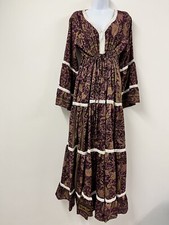 Purple Bohemian Crochet Gypsy