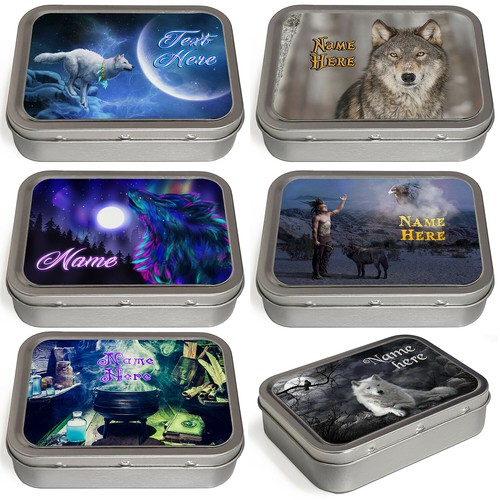 Personalised tobacco tin - personalised,