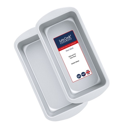 1lb loaf pan twin pack - twin, 450g