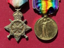 1914-15 Star & Victory Medal to 2. LIEUT. T.I. STARK. 3 Scottish Rifles.