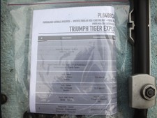 Givi Triumph Tiger Explorer 1200 Givi Cam pannier rails for Trekker Outback