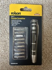 Rolson 9 In 1 Precision Screwdriver Bit Set 28226