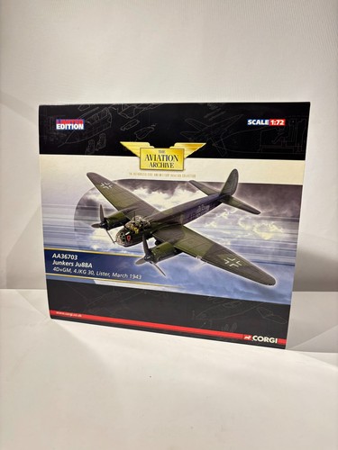 Corgi aviation aa36703 junkers - aviation,