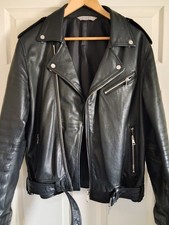 Mens vintage leather jacket - vintage,