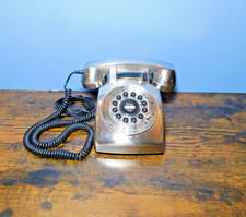 Vintage Brushed  Nickel Push