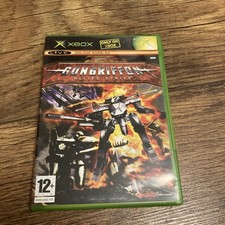 Xbox original GAME Gungriffon Allied Strike Game PAL version Complete Rare..
