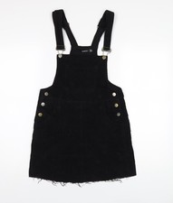 Boohoo Womens Black Cotton