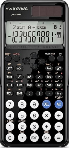 Scientific calculator line - scientific,