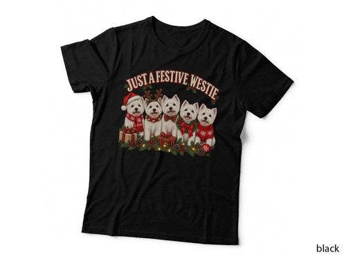 Christmas westie highland - christmas,