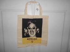 NWOT Moscot Light Cream With Front Visual Light Cotton Tote/Carrier Bag