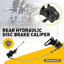 Brake Caliper Rear Hydraulic Disc  For Dirt Pit Bike ATV 110/125/140cc Metal Fit