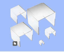 Acrylic Display Shelves Risers Plinths  Various Sizes  Stands for Collectables