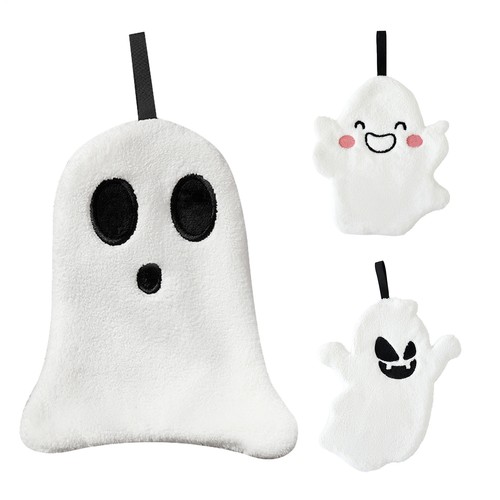 Ghost shape fingertip - ghost, towels